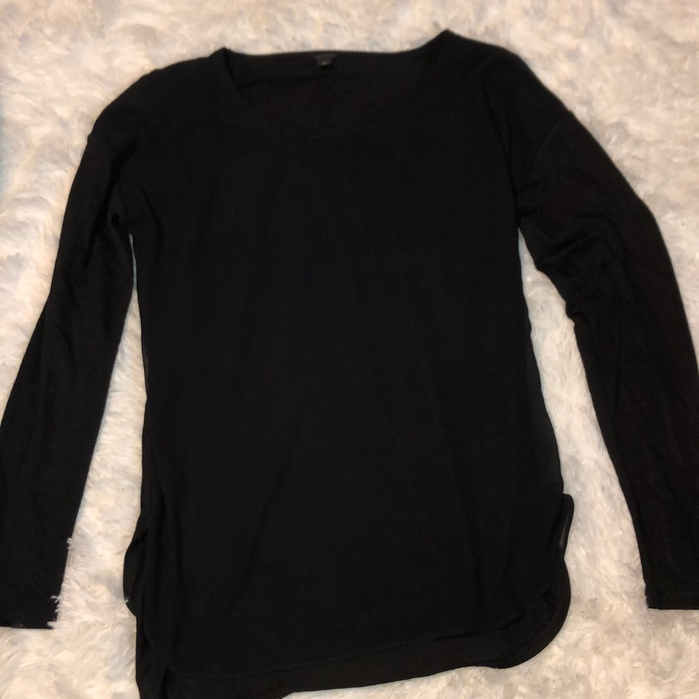 Ann Taylor Black Dress long sleeve